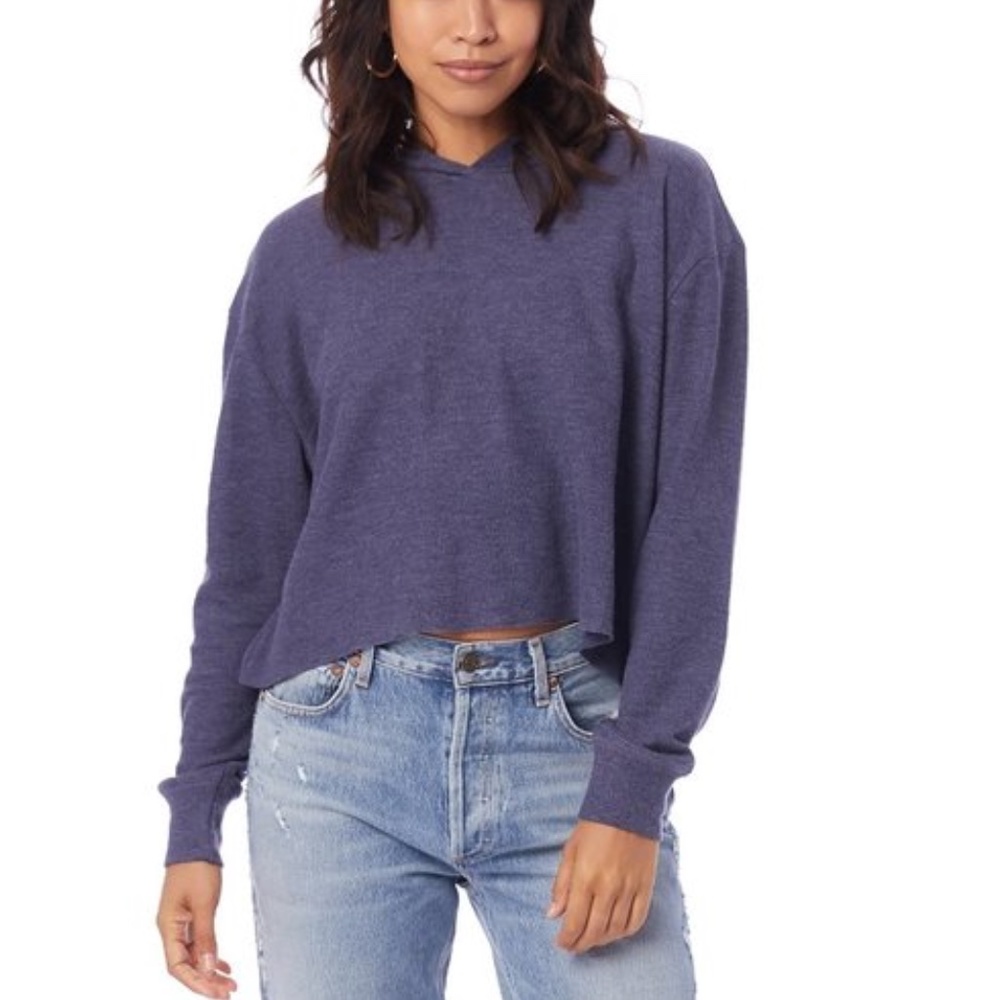 Alternative Thermal Relaxed Cropped Hoodie